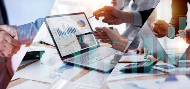 Business strategy Digital marketing handshake Economic growth global network Ai, Data analysis financial Technology connection,